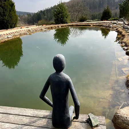 Kellerstoeckl Dorrer Naehe Mit Schwimmteich